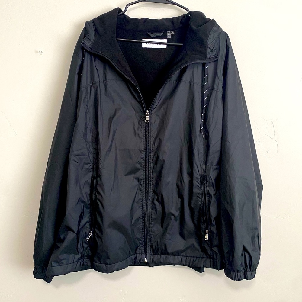 Front Zip Jacket | Lined Windbreaker | lightweight Coat | Jacket with hood